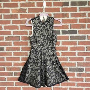 Black Skater Skirt Dress
